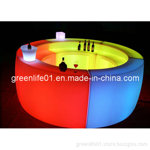 LED Bar Table -Color Changing, Outdoor Bar Counter Manufacturers